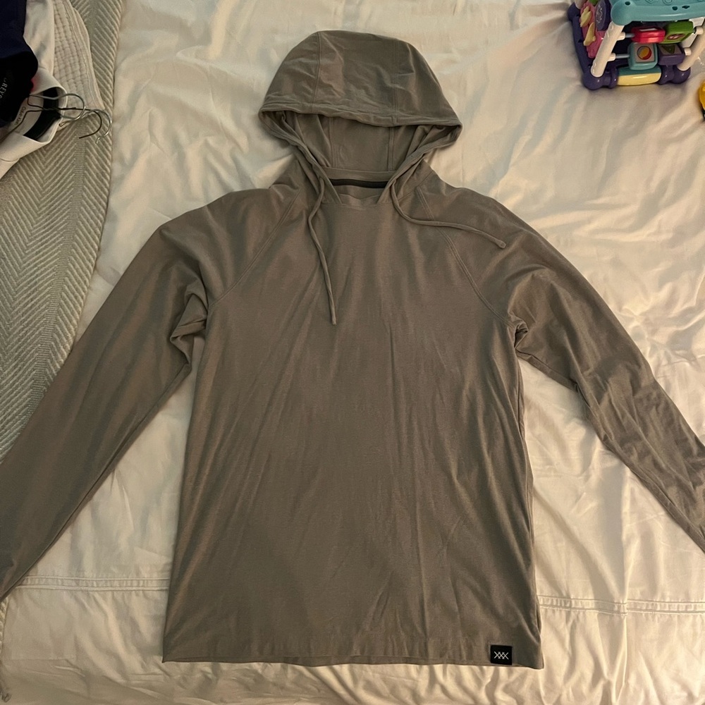 Rhône Hoodie Sweater Activewear Gray Lululemon